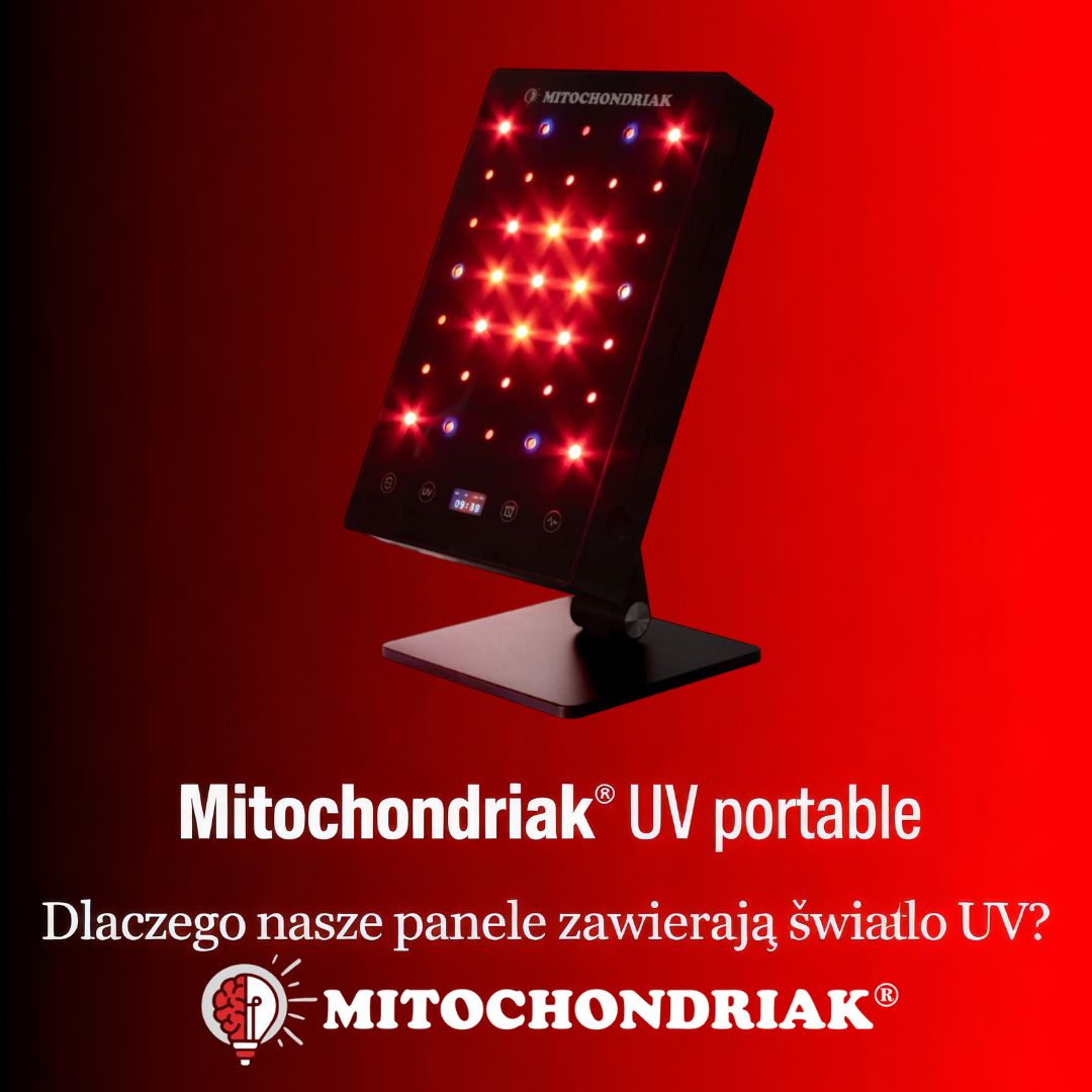 Prečo naše infrapanely Mitochondriak® 3.0 UV portable obsahujú aj UV svetlo